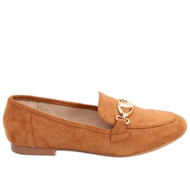Fred Camel women's loafers brown