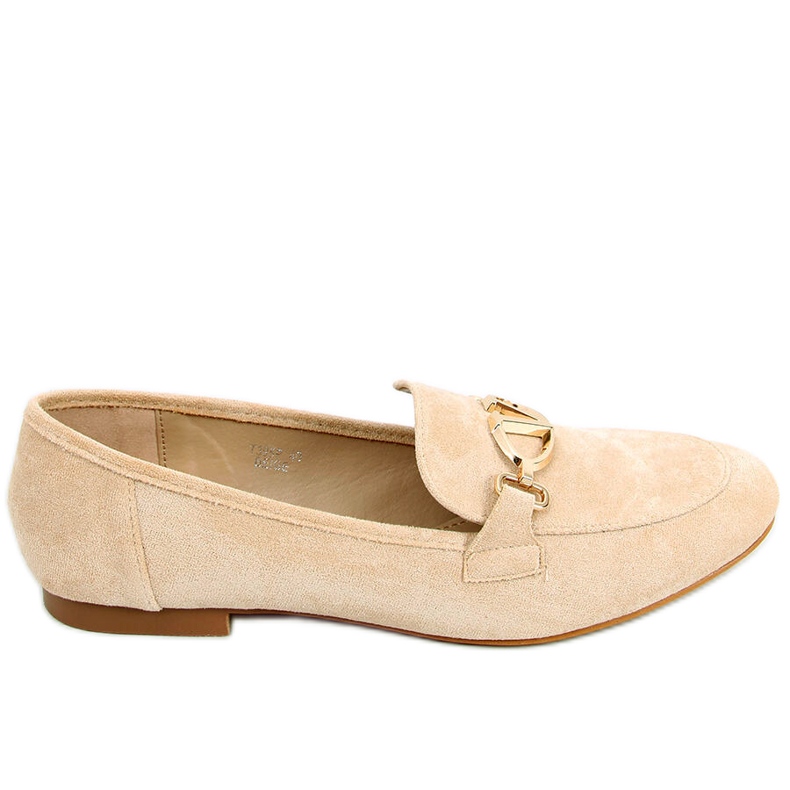 Freda Beige women's loafers