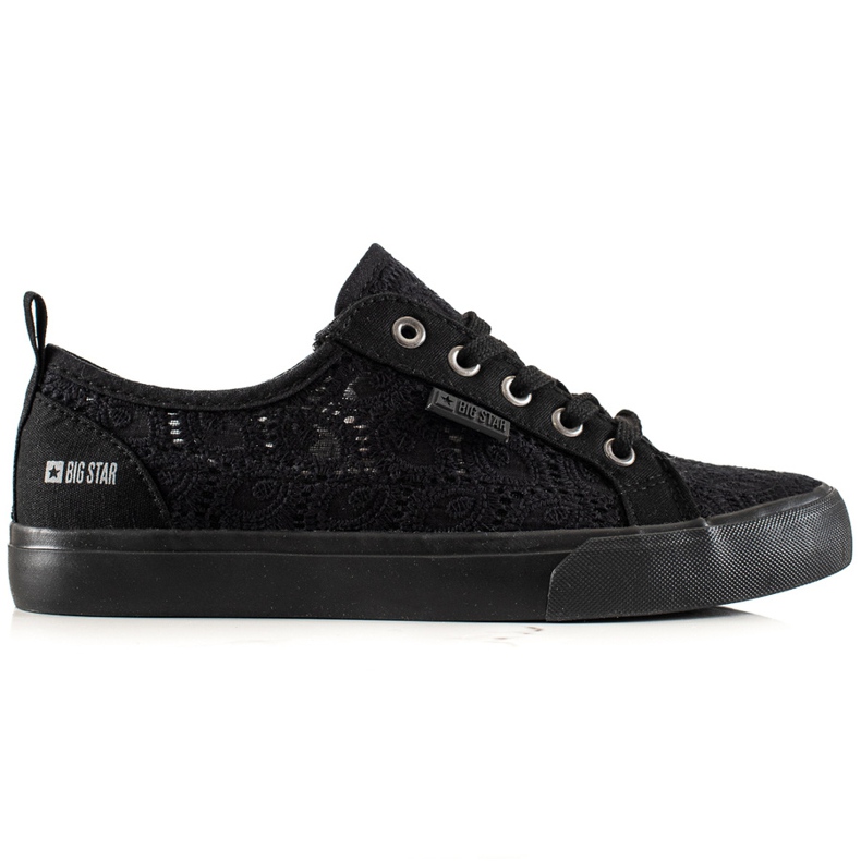 Women's Big Star openwork sneakers JJ274064 black