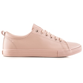 Women's Big Star Sneakers JJ274071 pink Women's Big Star Sneakers JJ274071 pink