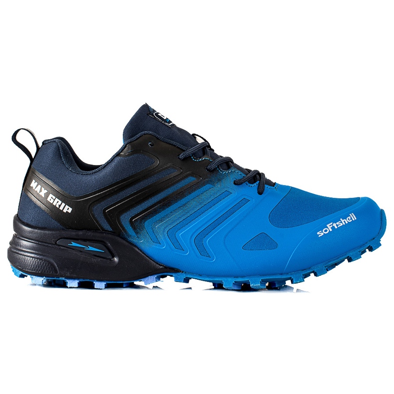 DK trekking shoes black blue