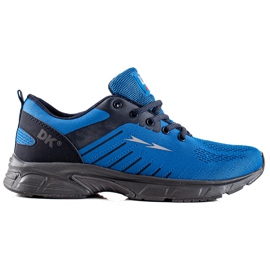 DK Blue Trekking Shoes black