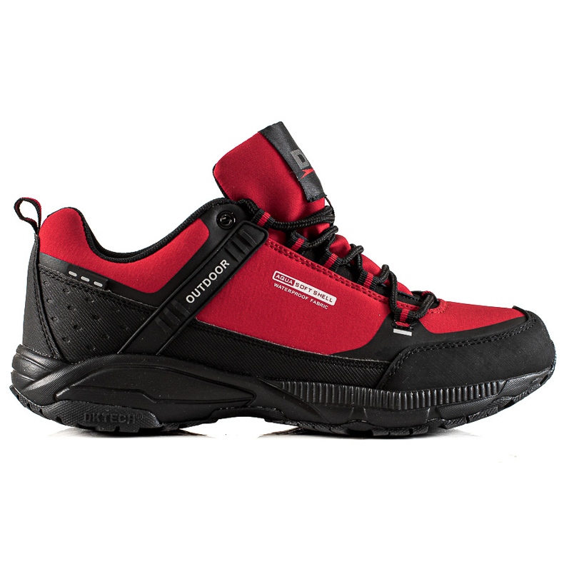 Men's Trekking Shoes DK black red Men's Trekking Shoes DK black red