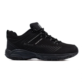 DK Men's Black Trekking Shoes