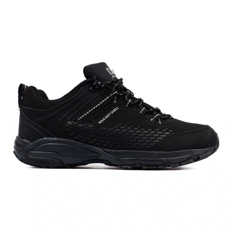 DK Men's Black Trekking Shoes
