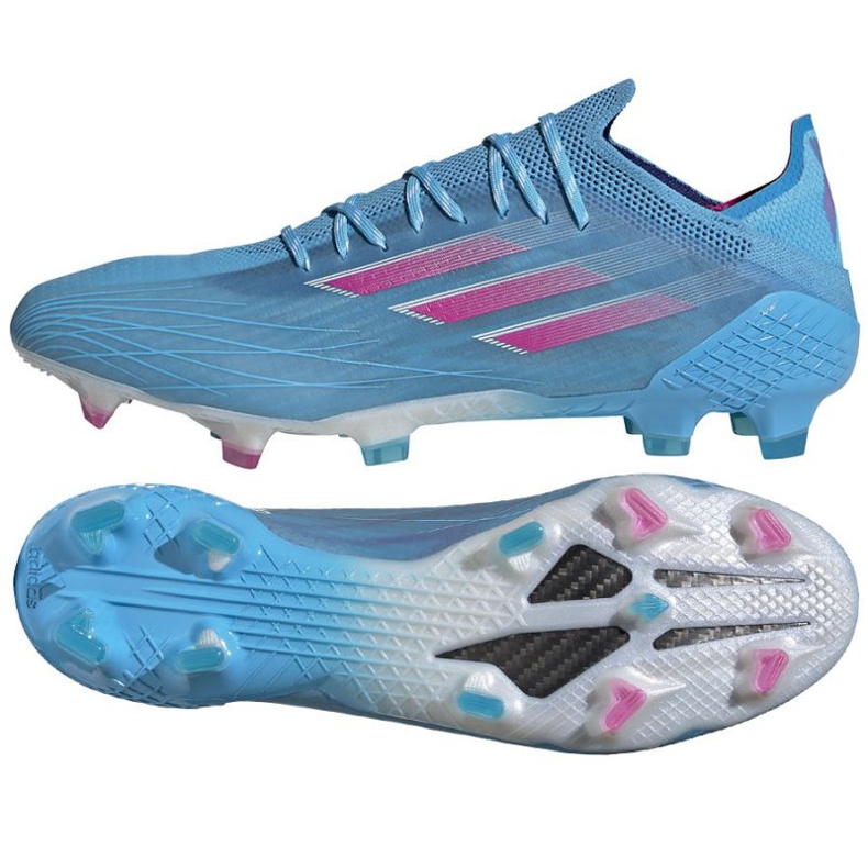 Adidas X Speedflow.1 Fg M GW7457 football boots multicolored blue