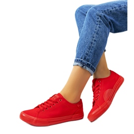 Big Star Red women's sneakers JJ274068