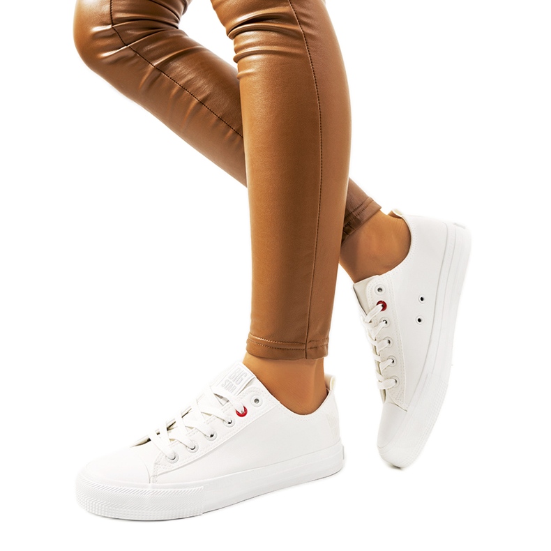 White Big Star women's sneakers JJ274007