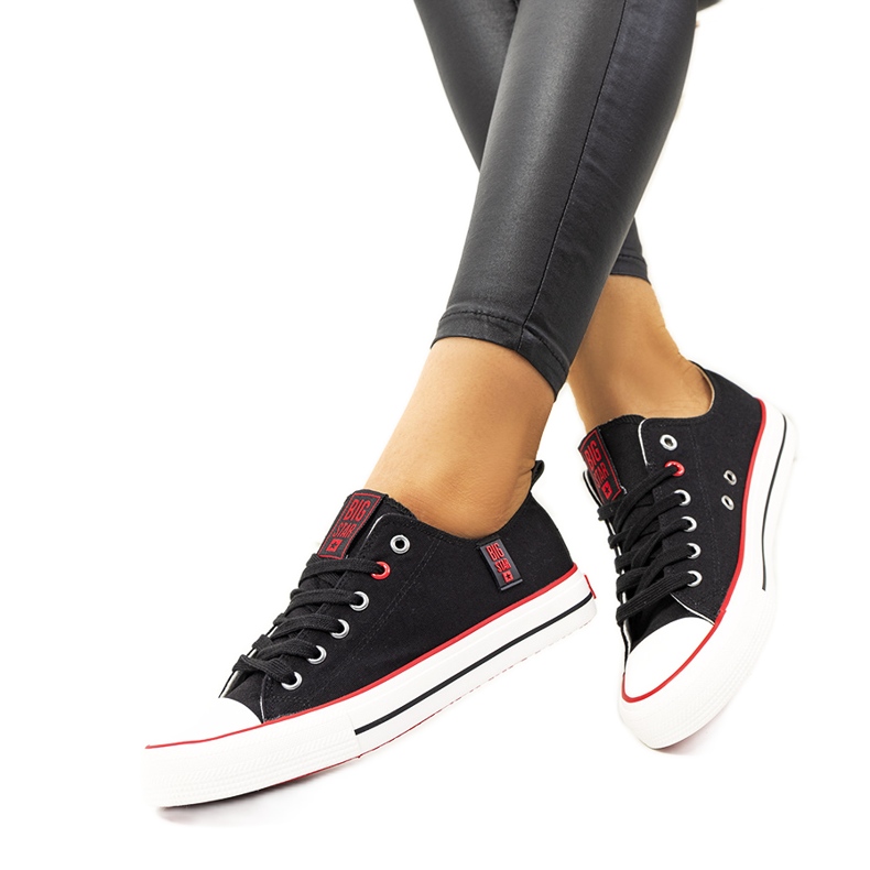 Black classic sneakers Big Star JJ274122