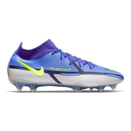 Nike Phantom GT2 Dynamic Fit Elite Fg M CZ9889-570 football shoes blue / silver blue