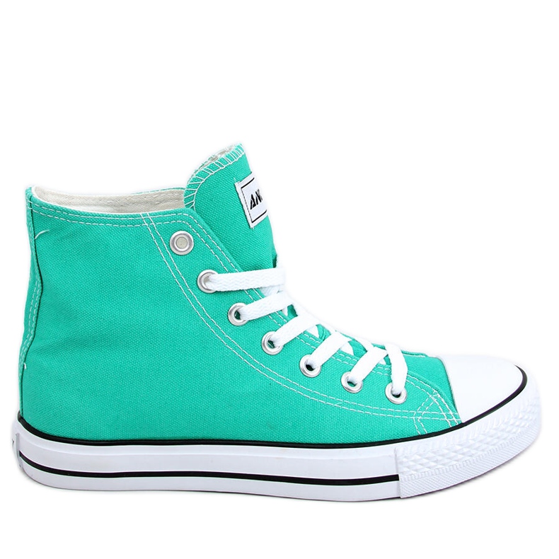 Inga L.GREEN ankle-high sneakers