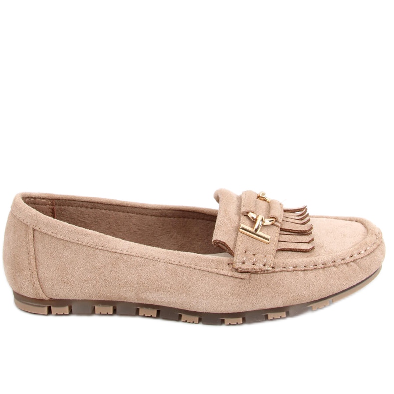 Leif Khaki women's loafers beige
