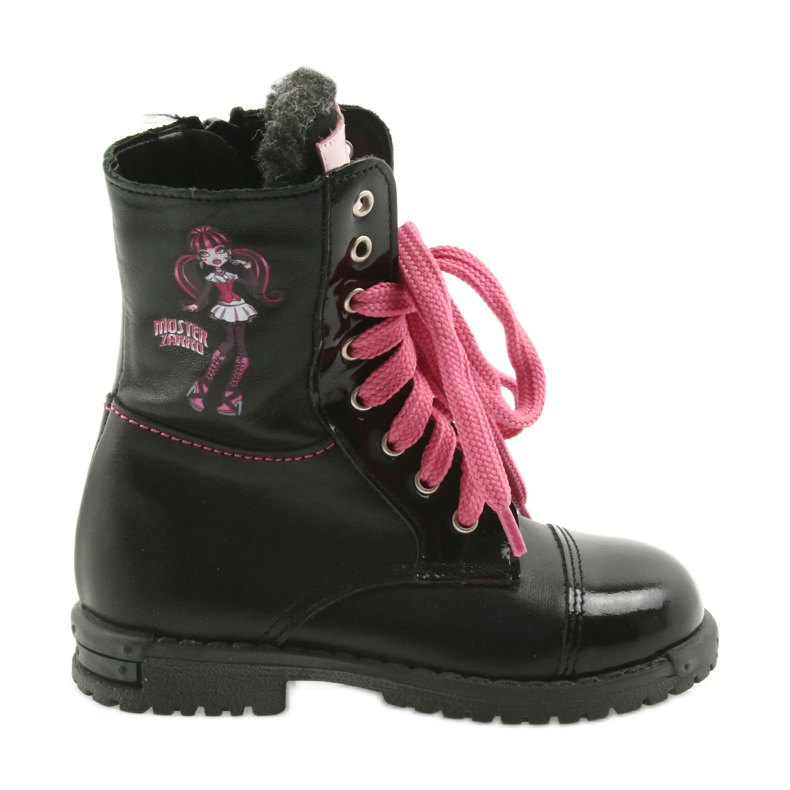 Ren But Boots, children's shoes Zarro 38/01 black pink Ren But Boots, children's shoes Zarro 38/01 black pink