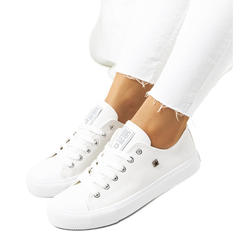 White Big Star women's sneakers V274869