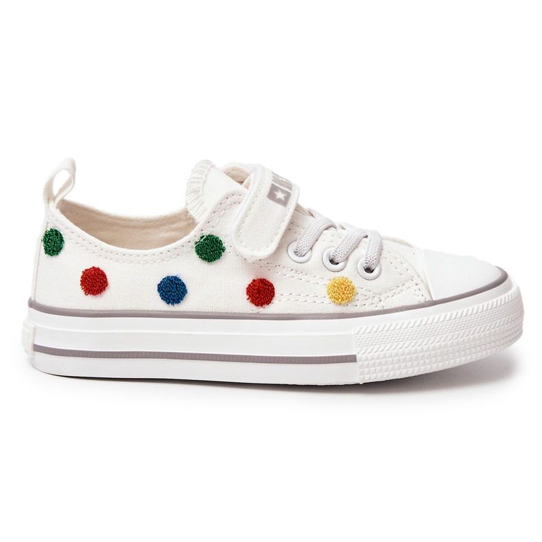 Children's Sneakers With Velcro Big Star JJ374053 White Children's Sneakers With Velcro Big Star JJ374053 White