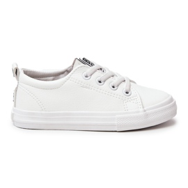 Leather Sneakers Big Star JJ374024 White Leather Sneakers Big Star JJ374024 White