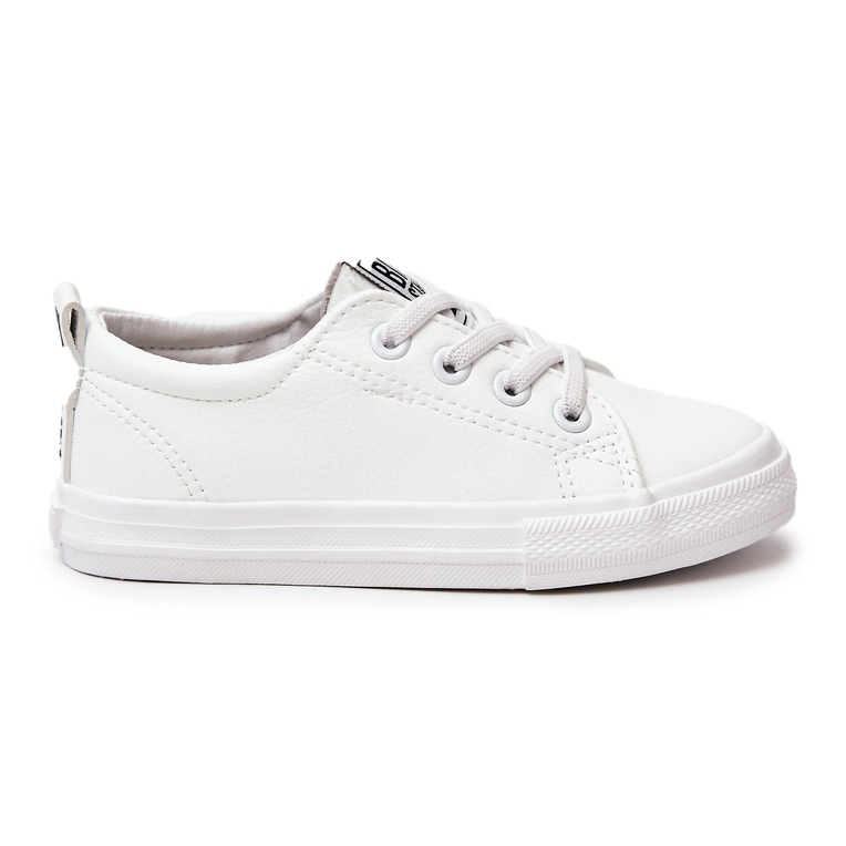 Leather Sneakers Big Star JJ374024 White Leather Sneakers Big Star JJ374024 White