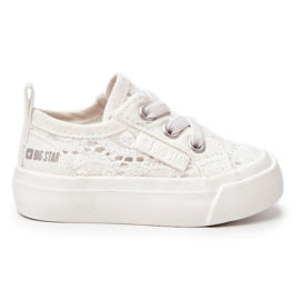 Openwork Sneakers Big Star JJ374020 White
