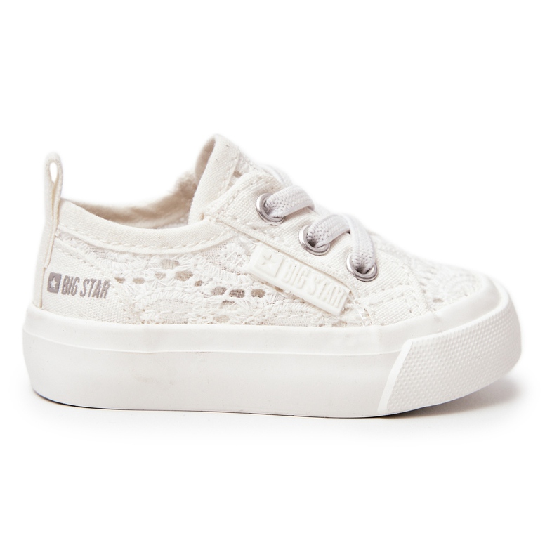Openwork Sneakers Big Star JJ374020 White