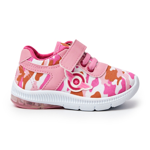 FR1 Children's Sport Shoes With Velcro Pink Bethy FR1 Children's Sport Shoes With Velcro Pink Bethy
