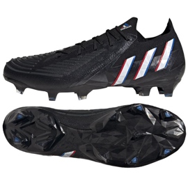 Adidas Predator Edge.1 Lfg M GV7391 football boots black black Adidas Predator Edge.1 Lfg M GV7391 football boots black black