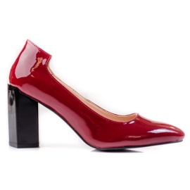 TRENDI Elegant pumps red