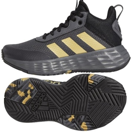 Adidas OwnTheGame 2.0 GZ3381 basketball shoes grey shades of gray