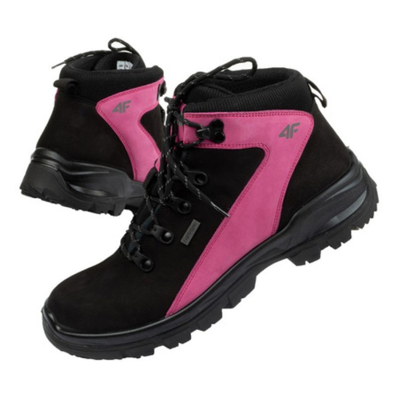4F W OBDH254 55S trekking shoes black pink