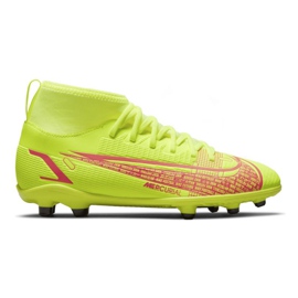 nike mercurial orange and green