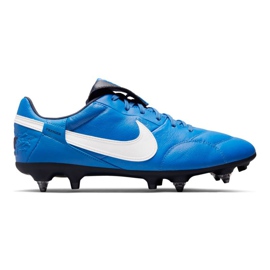 Nike Premier 3 SG-Pro Anti-Clog Traction M AT5890-414 football boots blue blue Nike Premier 3 SG-Pro Anti-Clog Traction M AT5890-414 football boots blue blue