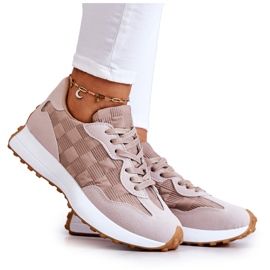 Classic Sport Shoes Beige Patrice tied Classic Sport Shoes Beige Patrice tied