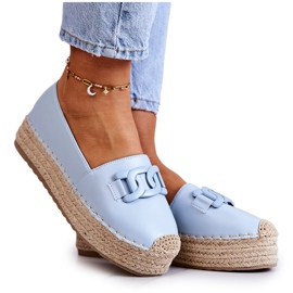 FB2 Classic Espadrilles On The Blue Julianne Platform