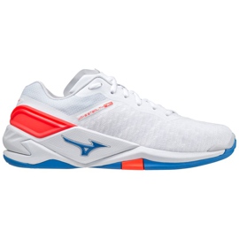 Indoor shoes Mizuno Wave Stealth Neo M X1GB200025 white white Indoor shoes Mizuno Wave Stealth Neo M X1GB200025 white white