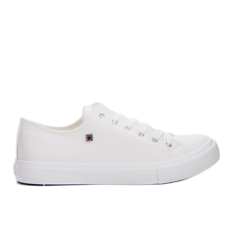White men's Big Star V174347 sneakers