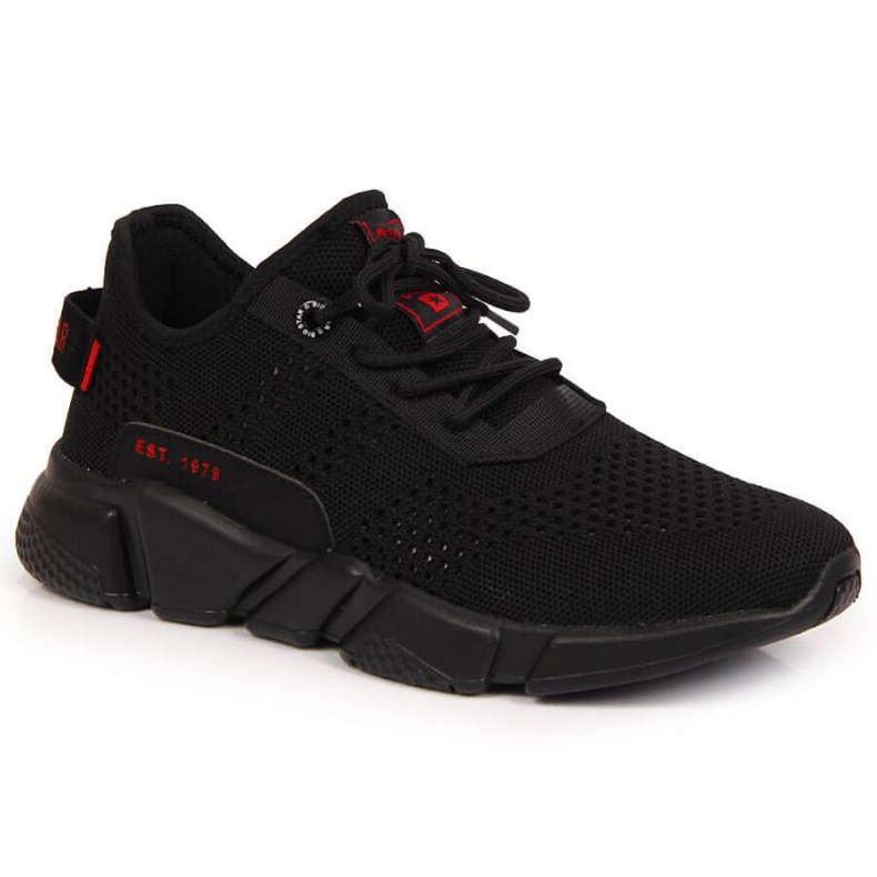 Textile sports shoes Big Star W JJ274273 black