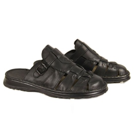 Comfortable slippers Łukbut 962 M LUK962B black