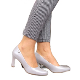 Pumps on the Sergio Leone W SK39S post silver