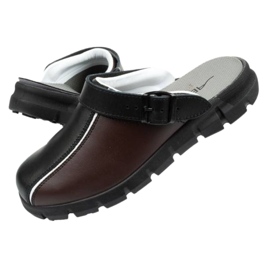 Abeba 57315 medical shoes clogs brown