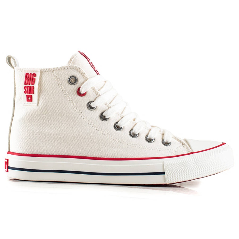 High Sneakers Big Star JJ274127 white