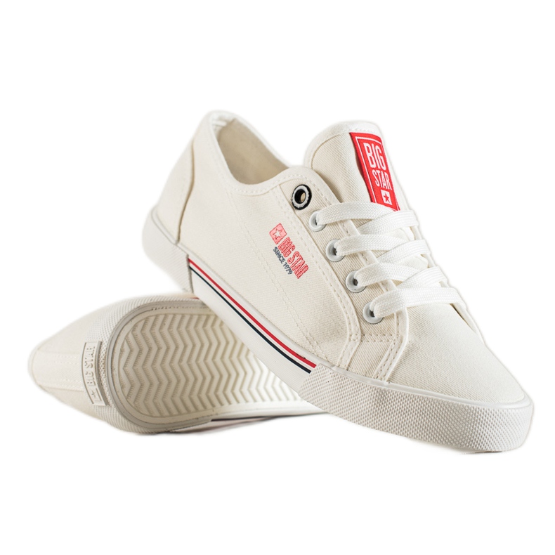 Women's Big Star Sneakers HH274059 white