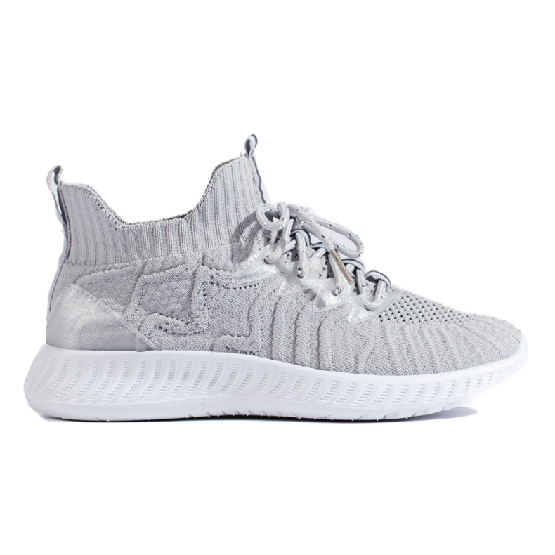TRENDI Fashionable Gray Sneakers grey