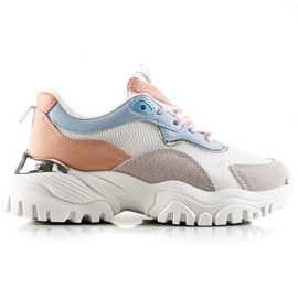TRENDI Fashion Sneakers white multicolored