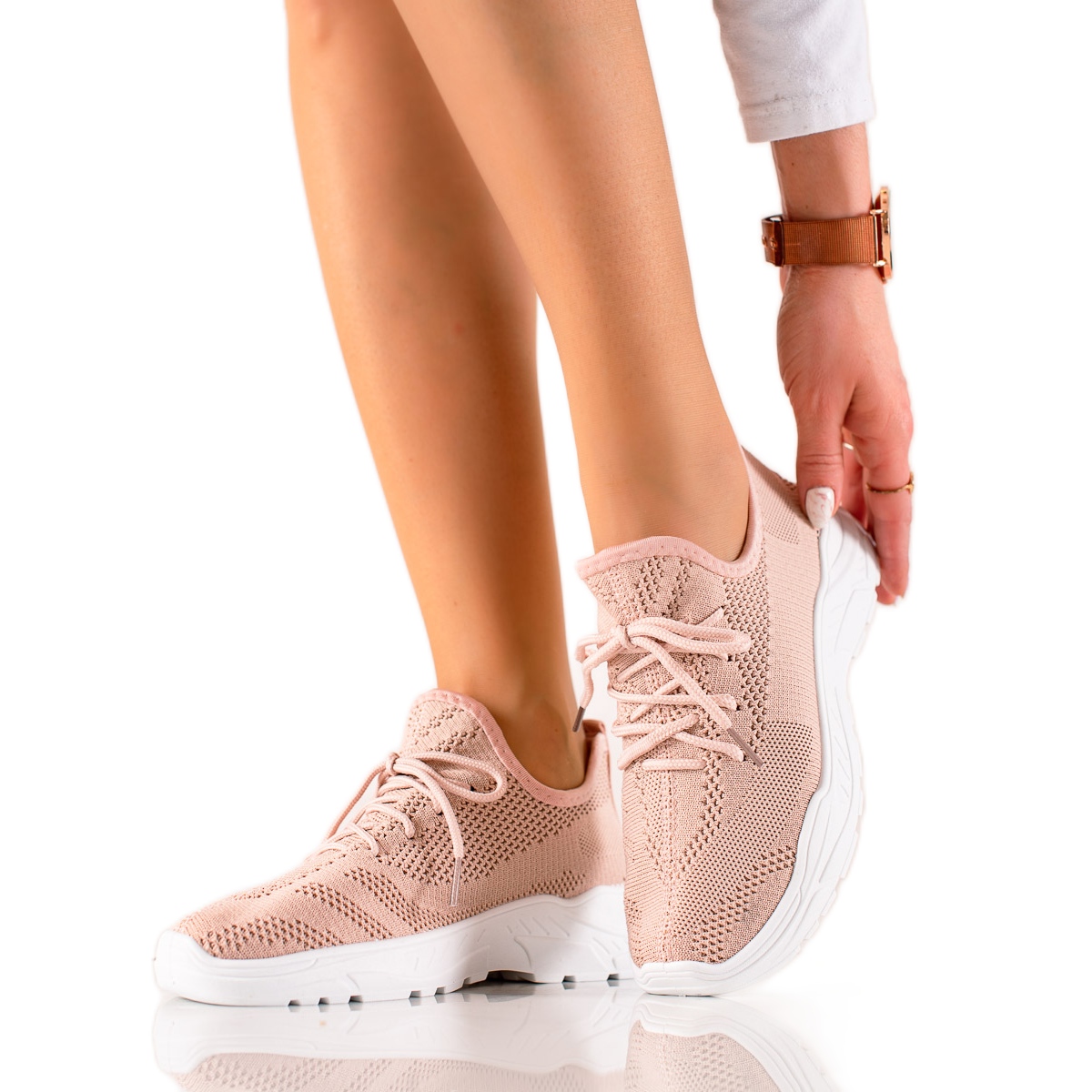 Bestelle Light Pink Sneakers