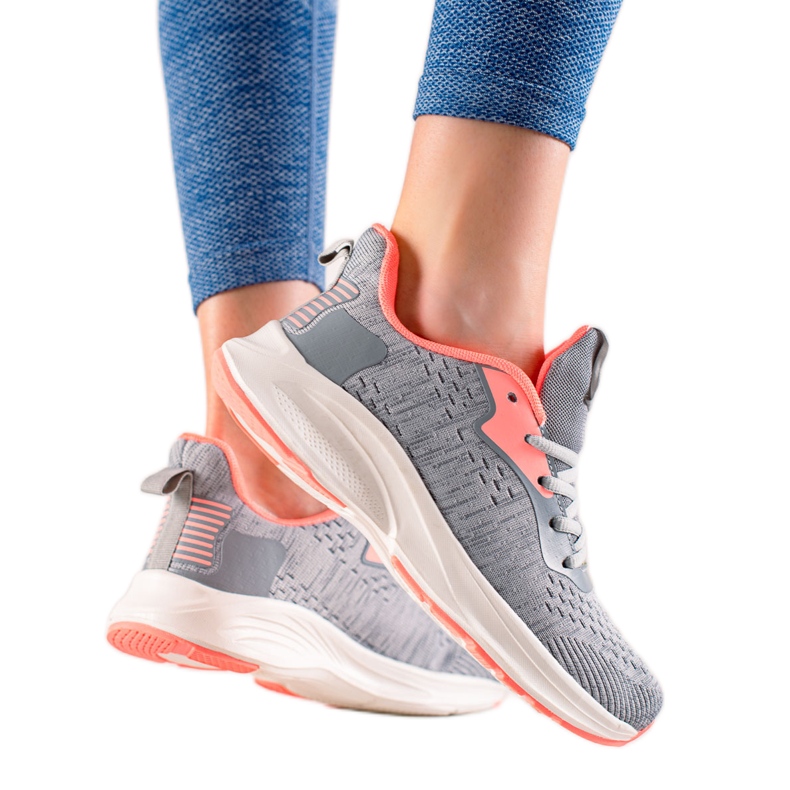 TRENDI Tied Sport Shoes grey