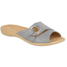 Befado women's shoes pu 265D023 grey