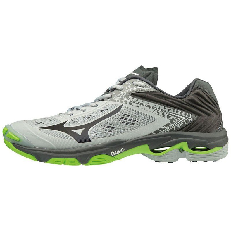 Mizuno Wave Lightning Z5 M V1GA190037 volleyball shoes grey shades of grey