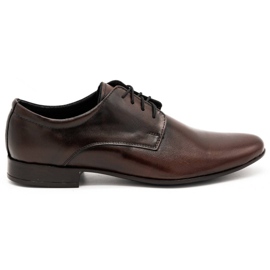 Olivier Men's formal shoes 271T9LU kabir brown black