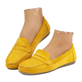 Nieves yellow women's loafers