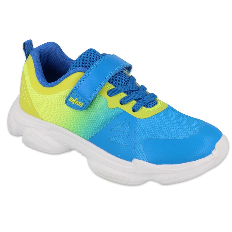 Befado colored children's shoes 516Y121 blue yellow Befado colored children's shoes 516Y121 blue yellow