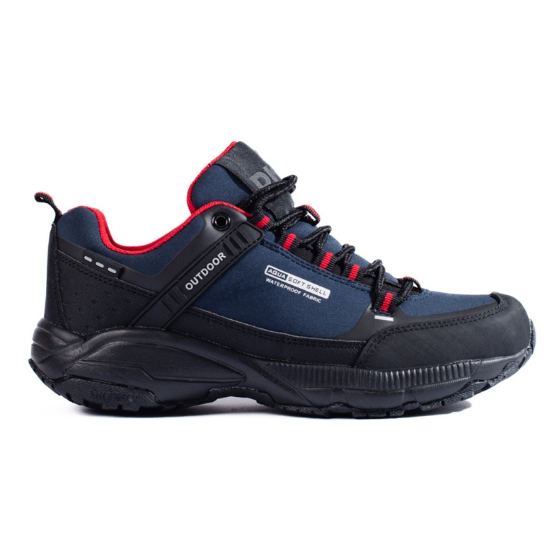 DK Outdoor Trekking Shoes black navy blue